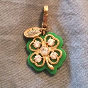 Authentic Juicy Couture Four Leaf Clover Charm