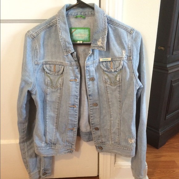 Hollister Distressed Denim Jacket
