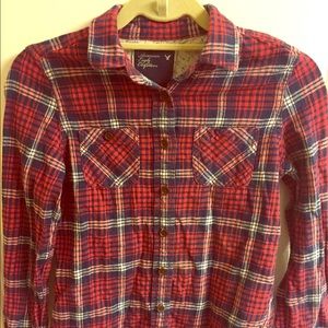 Plaid American Eagle Flannel