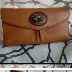 soft brown leather dooney & bourke
