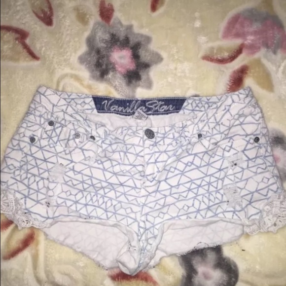 White shorts
