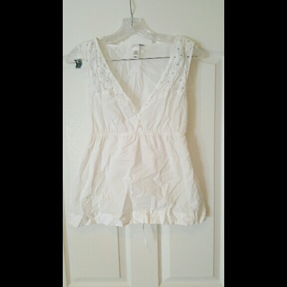 H&M white tank, 14