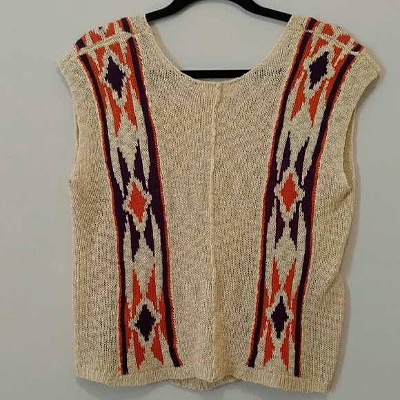 Cozy S & S Aztec Print Sweater Shirt - Picture 2 of 2