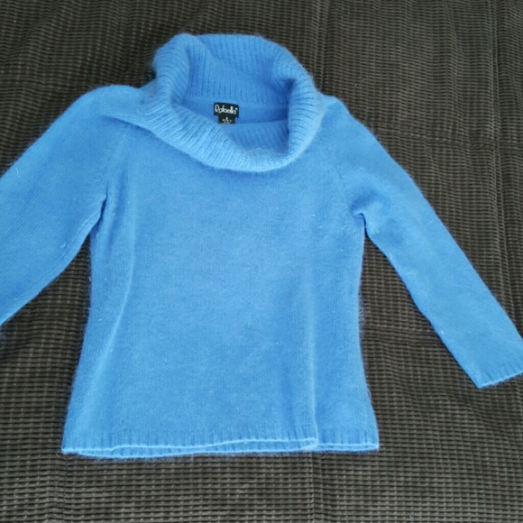 Fuzzy Blue Sweater