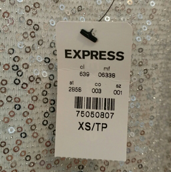 Express Sequin Tank Top - Picture 3 of 3