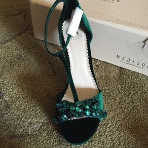 Elnora suede heels from shoedazzle