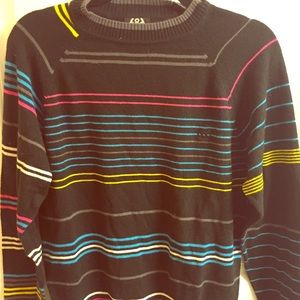 Men's Multi-Color Crewneck Sweater
