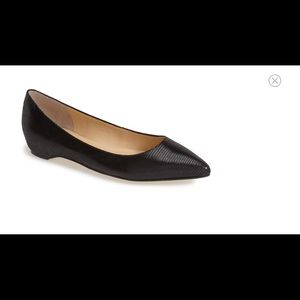 Black flat "Chic" shoe. Worn twice. Price neg.