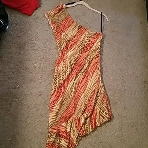 Bebe Mult Color Dress