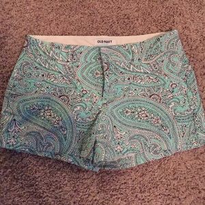 Gorgeous paisley shorts