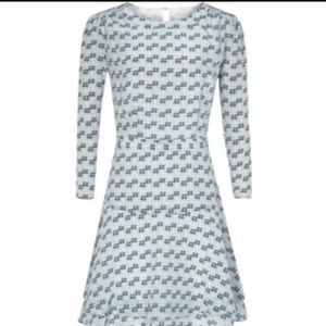 Reiss 3/4 length sleeve dress