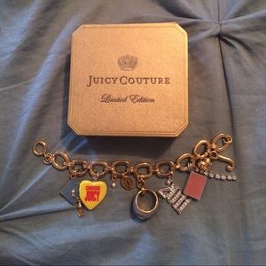 Authentic Juicy Couture Graduation Charm Bracelet