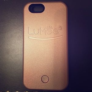 Like new Lumee light rose gold case