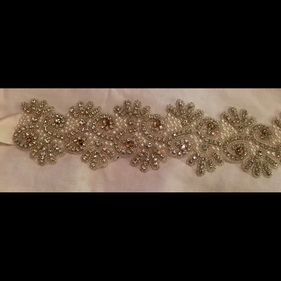 Jeweled Sash with Swarovski elements