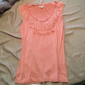 NY&C Pink Blouse Size Large(fits size small!)
