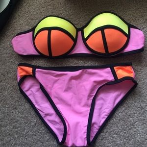 Triangle bathing suit