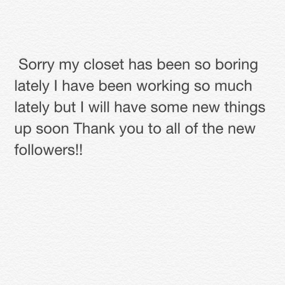 New stuff coming soon