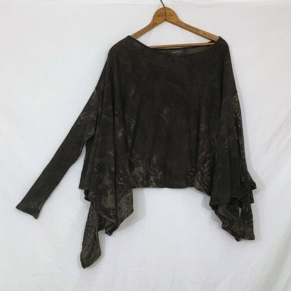 All Saints Tops - ALLSAINTS SPITALFIELDS reflection top oversized