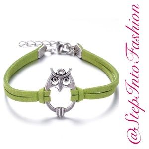 🎉TGIF SALE🎉 ✳️Leather Owl Bracelet