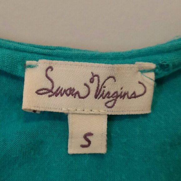 South Moon Under turquoise top - Picture 3 of 3