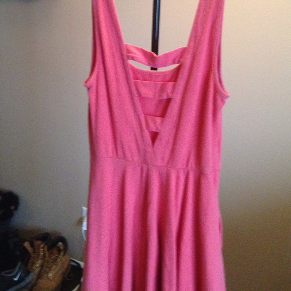 Pink summer dress - Picture 2 of 3