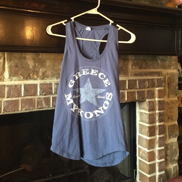 Greece tank top