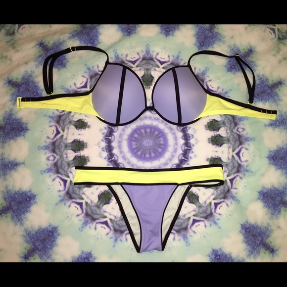 SOLD Victoria's Secret Color Block Bikini