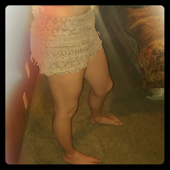 Lace shorts