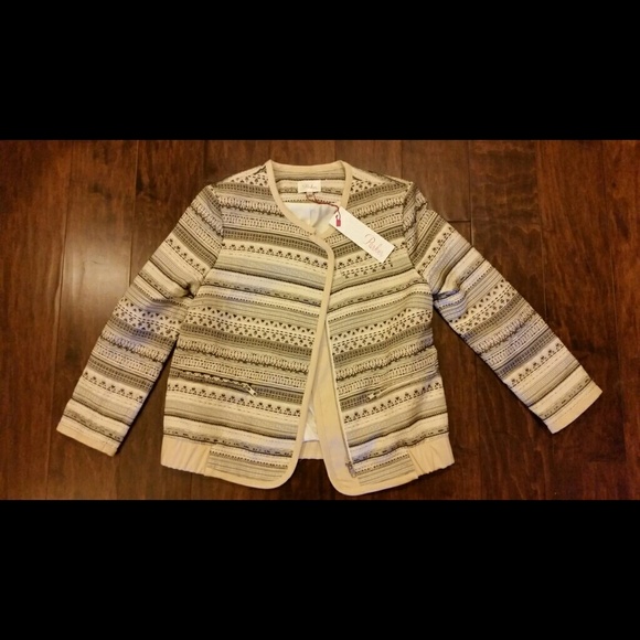 Parker Blazer Bomber Jacket Blazer NWT - Picture 1 of 3