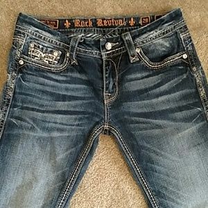 Rock Revival cuffed jeans