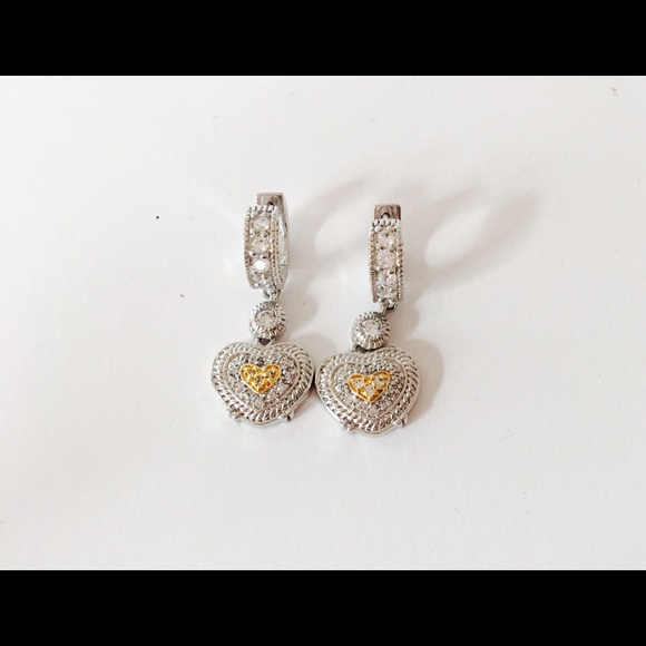 Brighton Heart Rhinestone Earrings