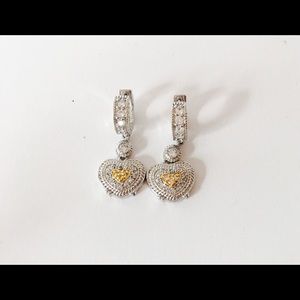 Brighton Heart Rhinestone Earrings