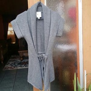 Gray Cardigan