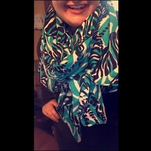 Lilly Pulitzer blanket scarf