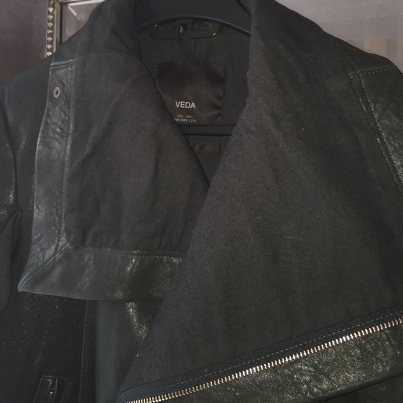 Veda Leather Jacket - Picture 2 of 4