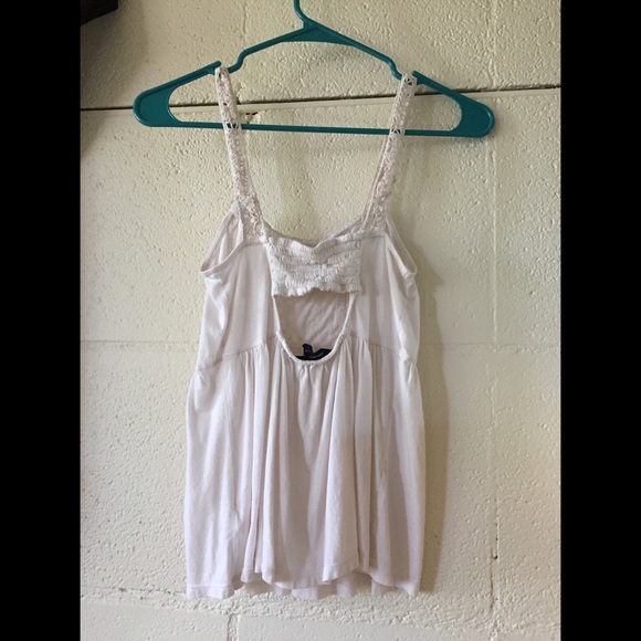 Embroidered Tank with Cut-Out Back - Picture 2 of 4