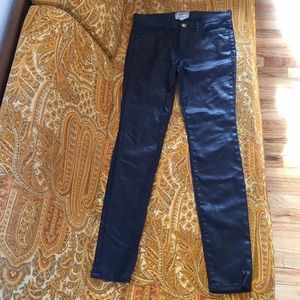 Current/Elliott ankle skinny BLUE COATED 26