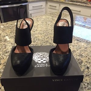 Vince Camuto black heels