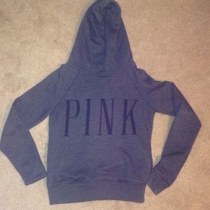pink hoodie