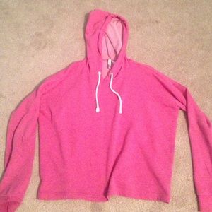 cropped hoodie