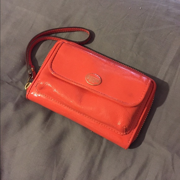 Coach wristlet/wallet