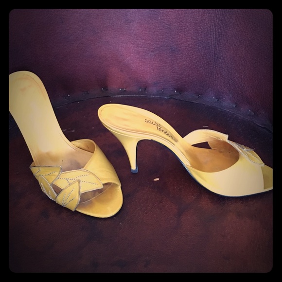 Open heel/open toe 4" sandal - Picture 1 of 4