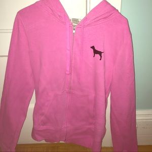 PINK Zip up Sweatshirt