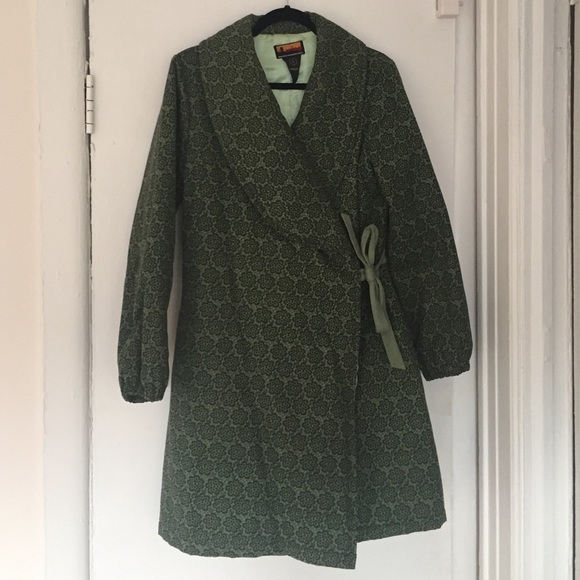 Brooklyn Industries Printed Flower Coat