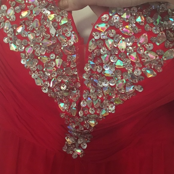 Prom Dress worn Once - Picture 2 of 4