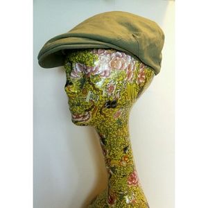 Green Abercrombie Flat Cap
