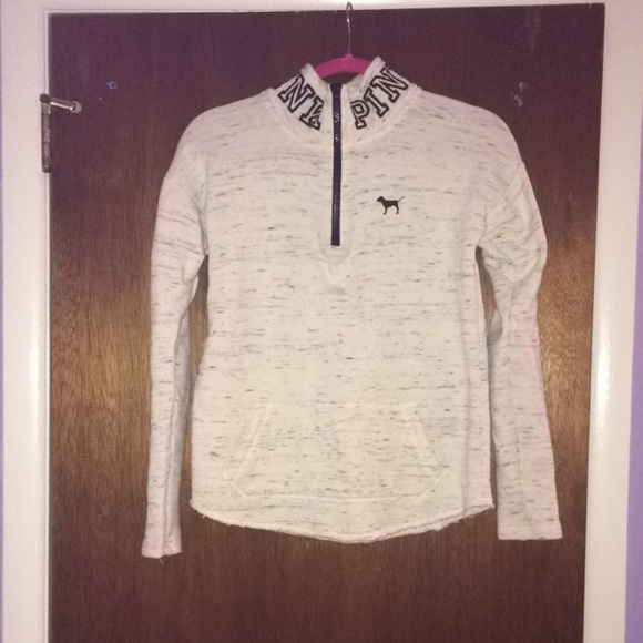 White PINK sweatshirt