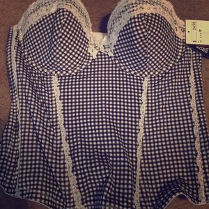 Brand new corset top