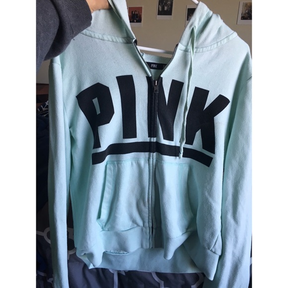 Mint VS PINK hoodie