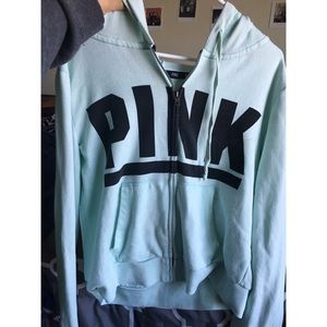 Mint VS PINK hoodie